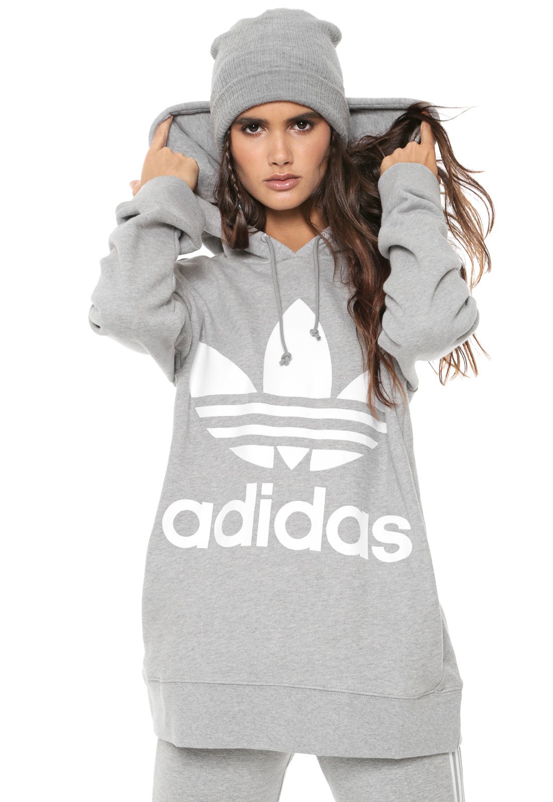 adidas originals adicolor trefoil hoodie