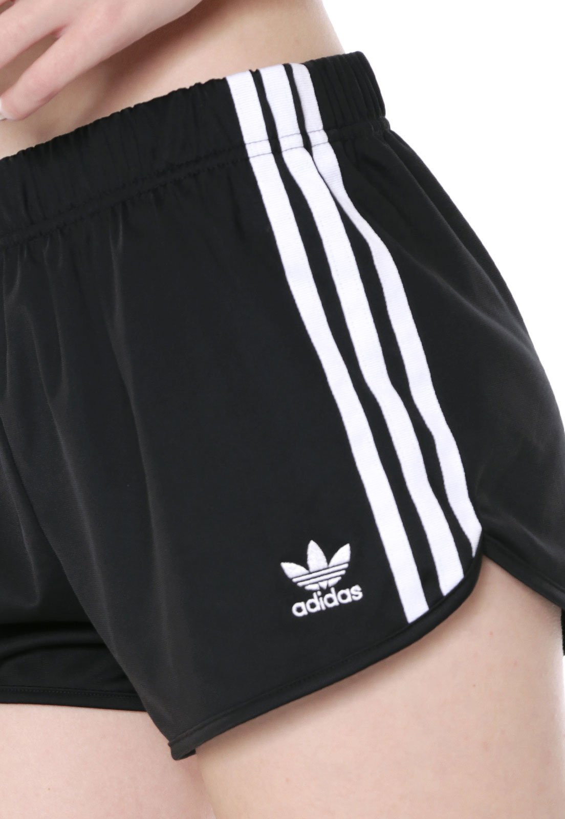Short adidas Originals ADICOLOR 3 Str Preto - Compre Agora | Dafiti Brasil