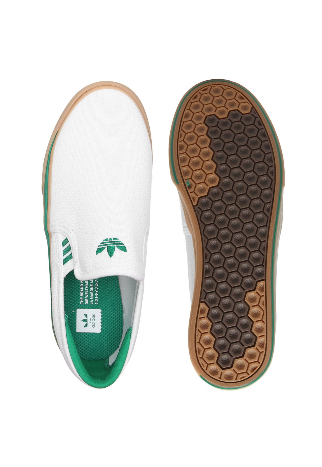 adidas sabalo slip on green