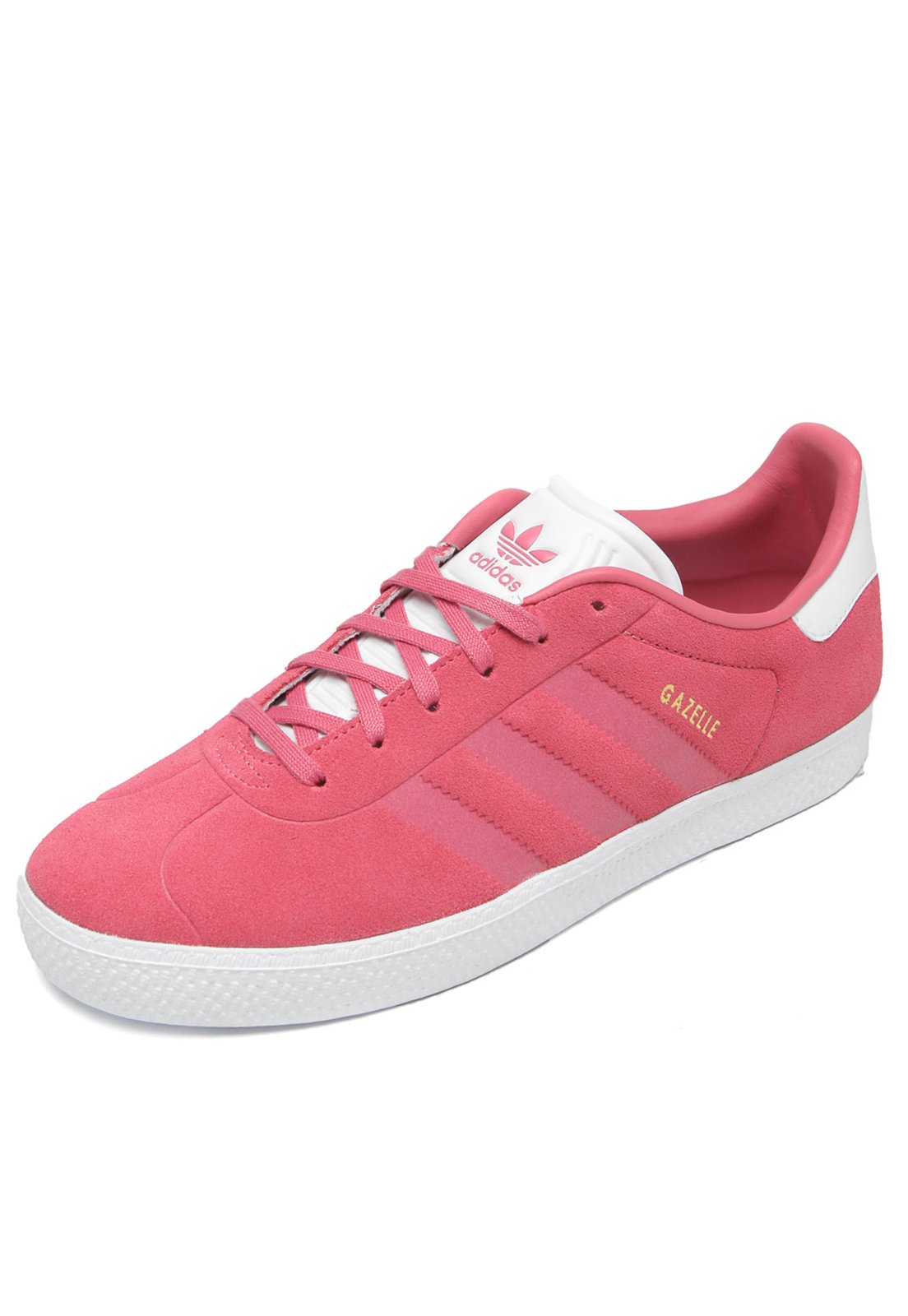 tenis adidas gazelle feminino rosa