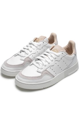 tênis couro adidas originals supercourt