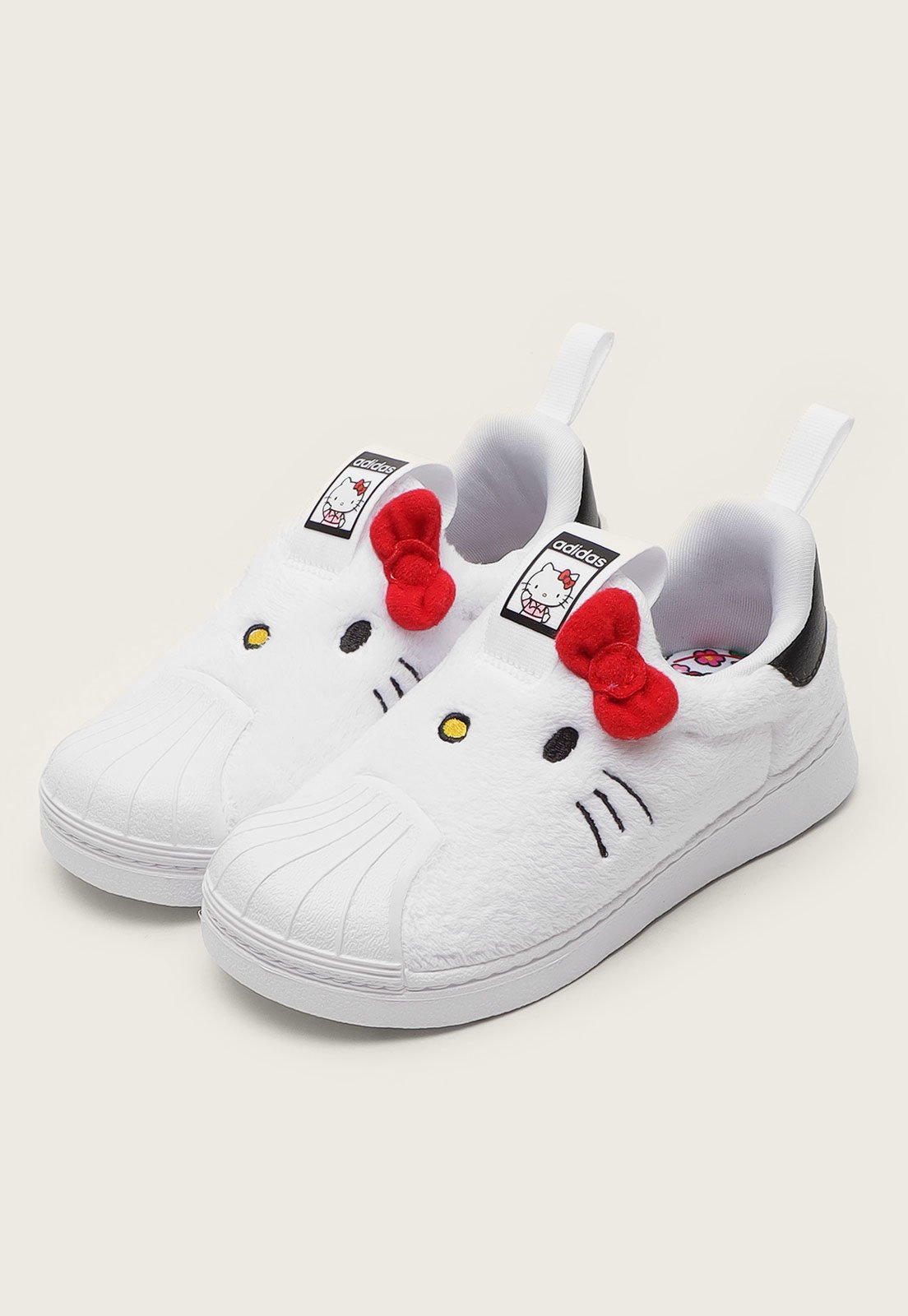 Tênis Adidas Originals Infantil Superstar Cf Hello Kitty Branco - Compre  Agora