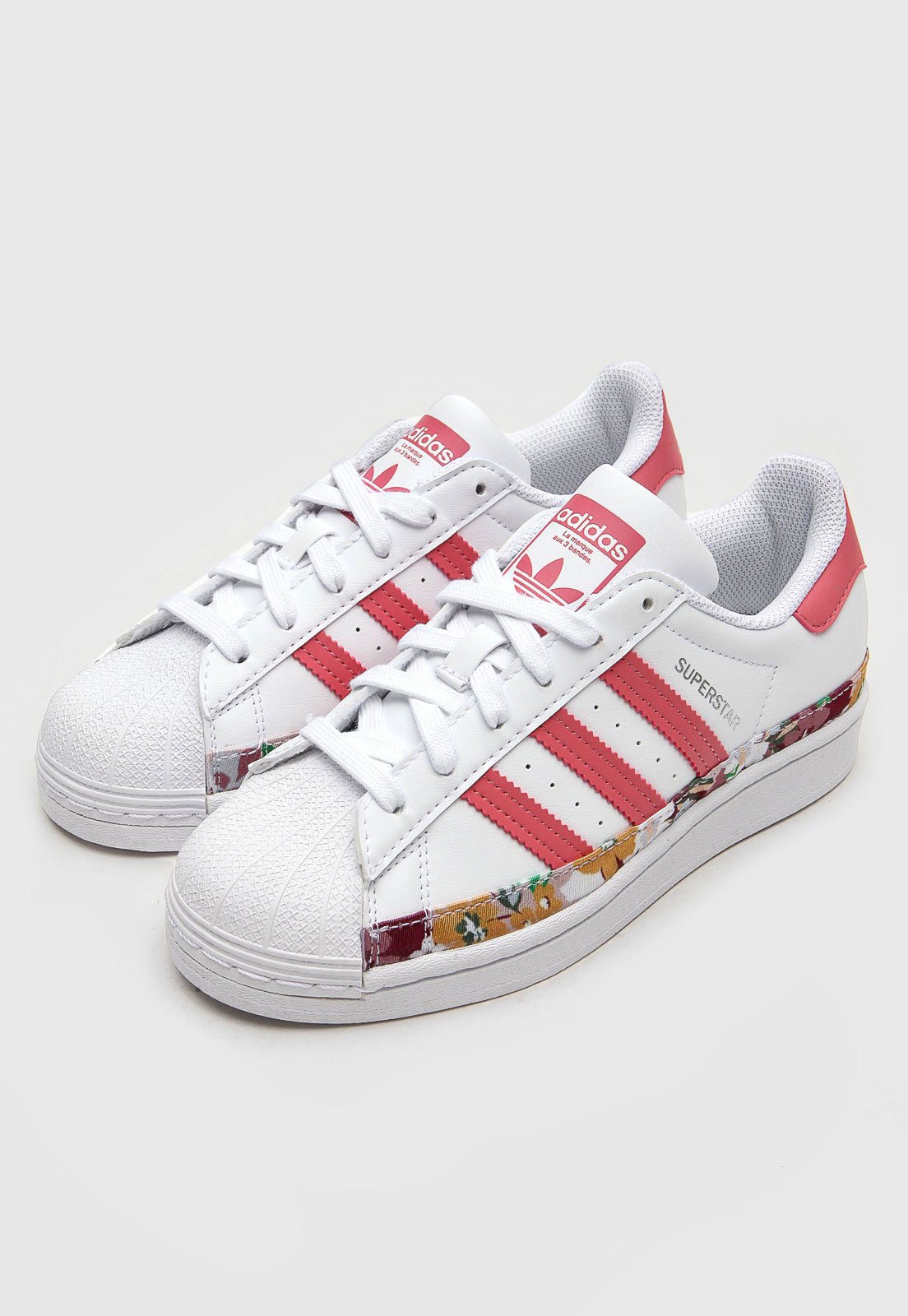 Mobile Stock - Seu Estoque Digital - tenis infantil adidas super star branco  rosa