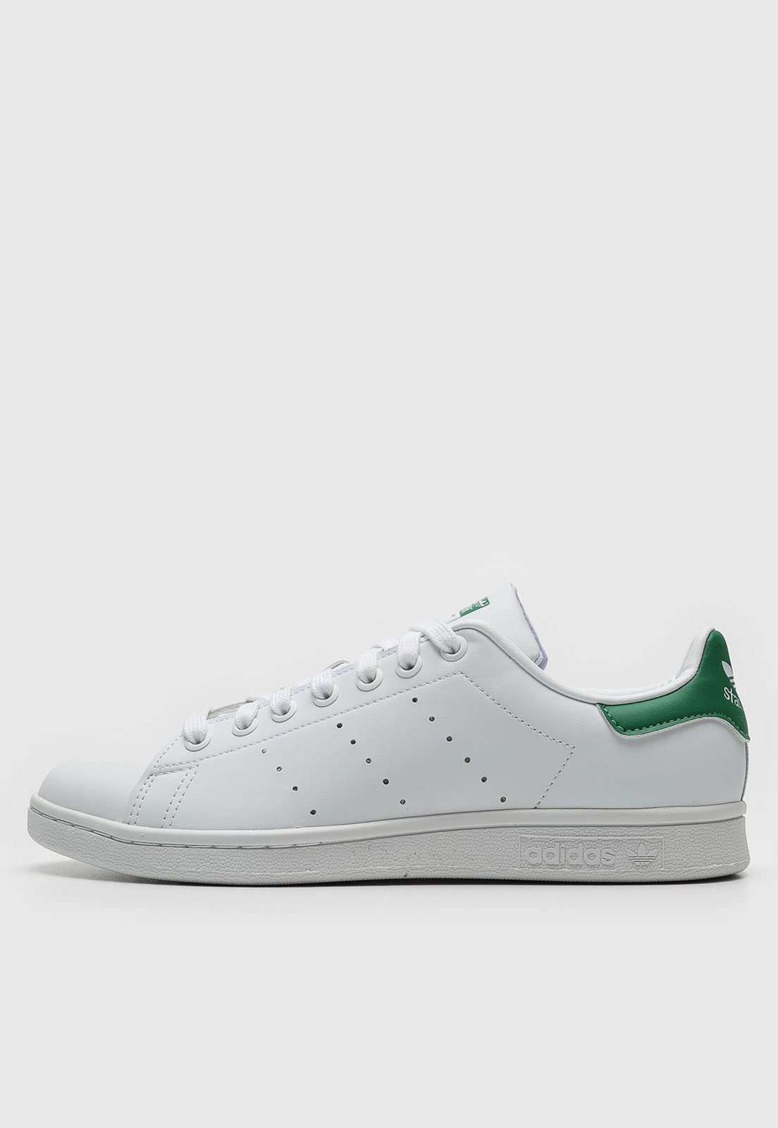 tenis adidas verde com branco