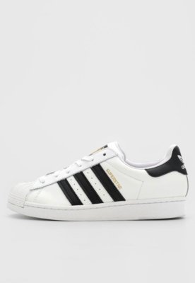 sapato da adidas preto com branco