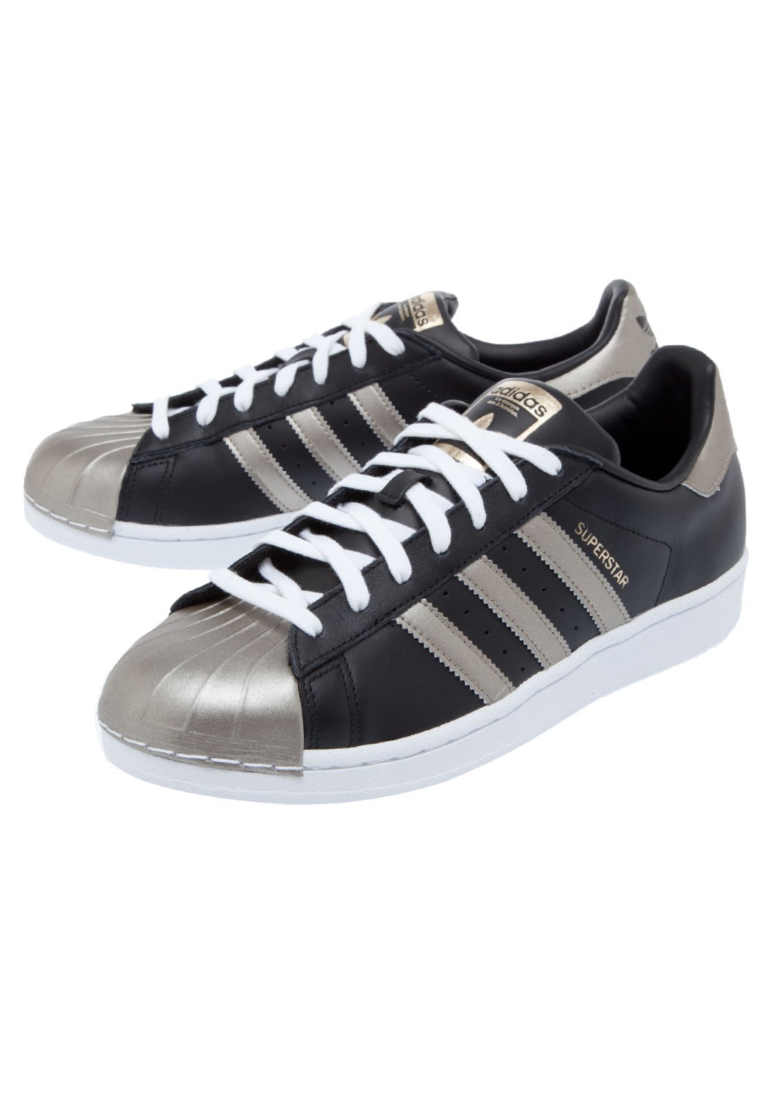 tenis adidas superstar metallic