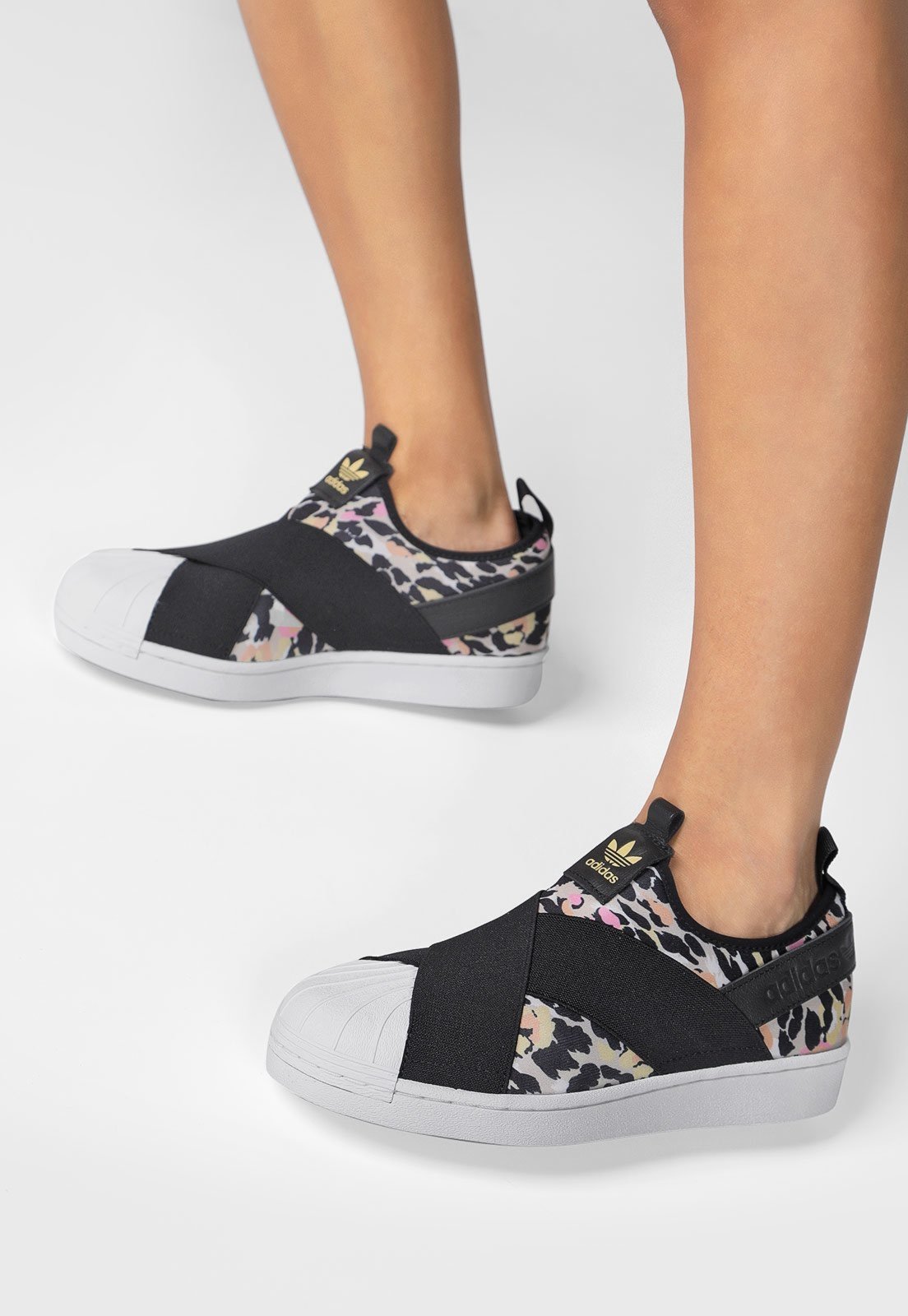 adidas slip on superstar feminino