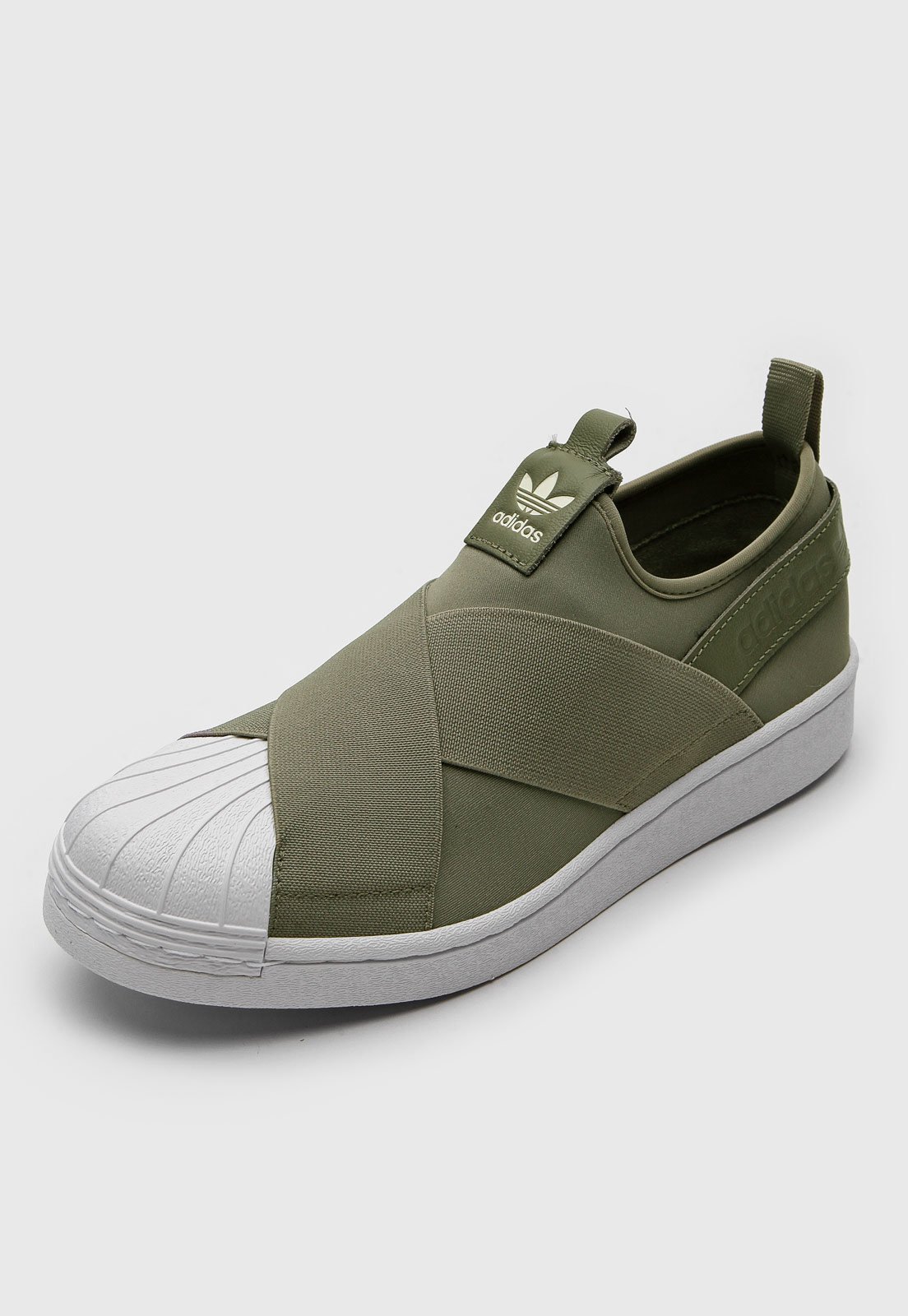 superstar slip on adidas gris