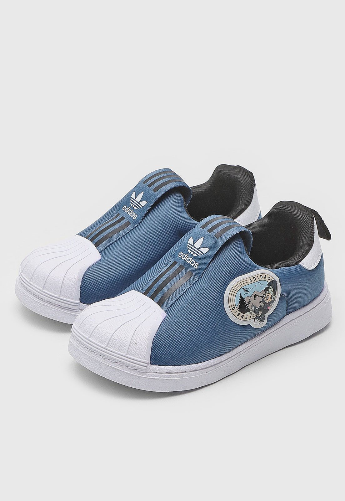 Tênis adidas infantil store azul