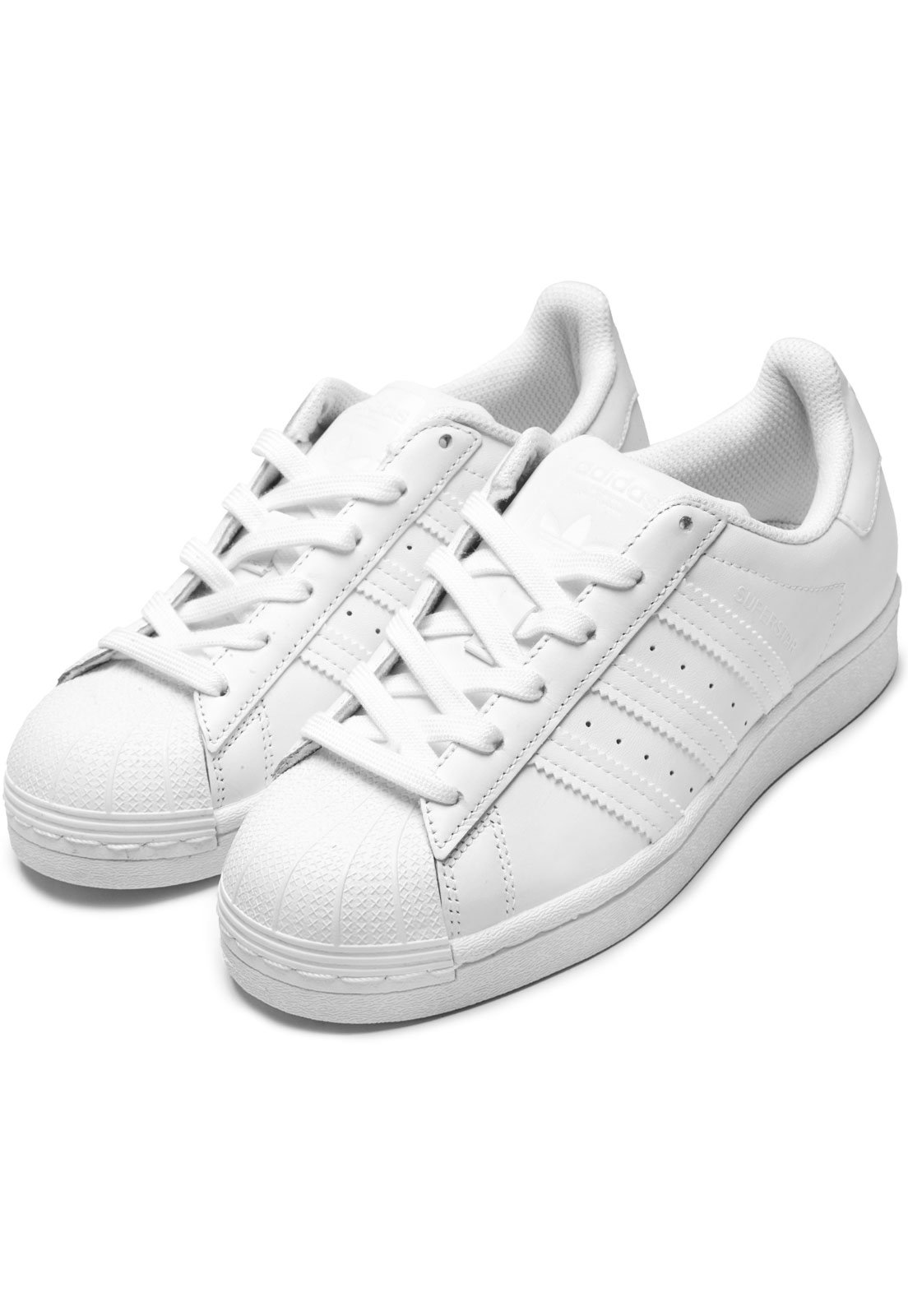 Tenis adidas store couro branco feminino