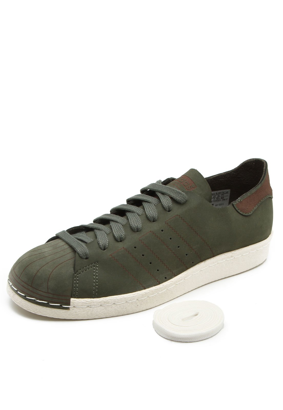 Adidas superstar 80s clearance verdes