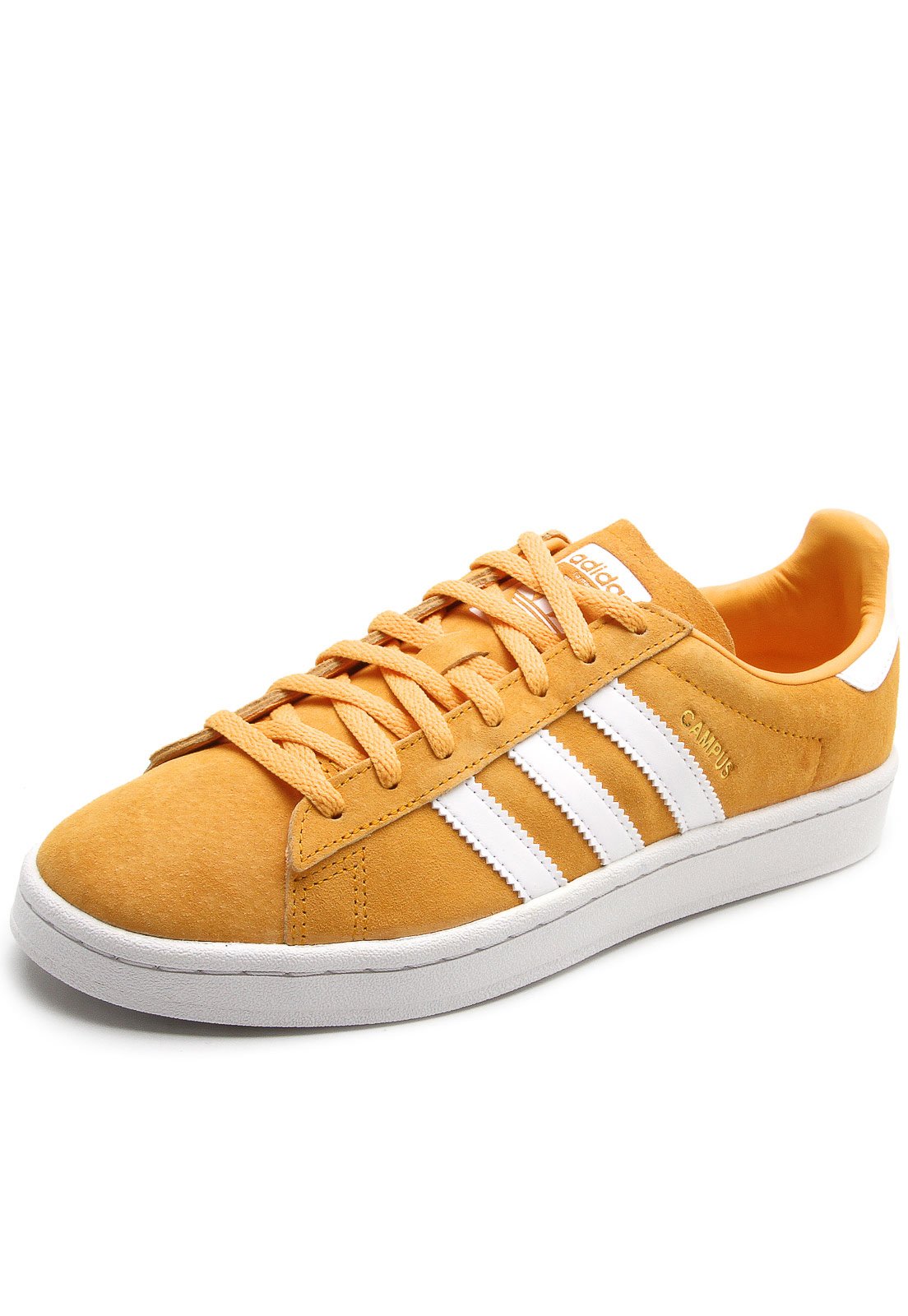 Tenis adidas hot sale campus amarelo