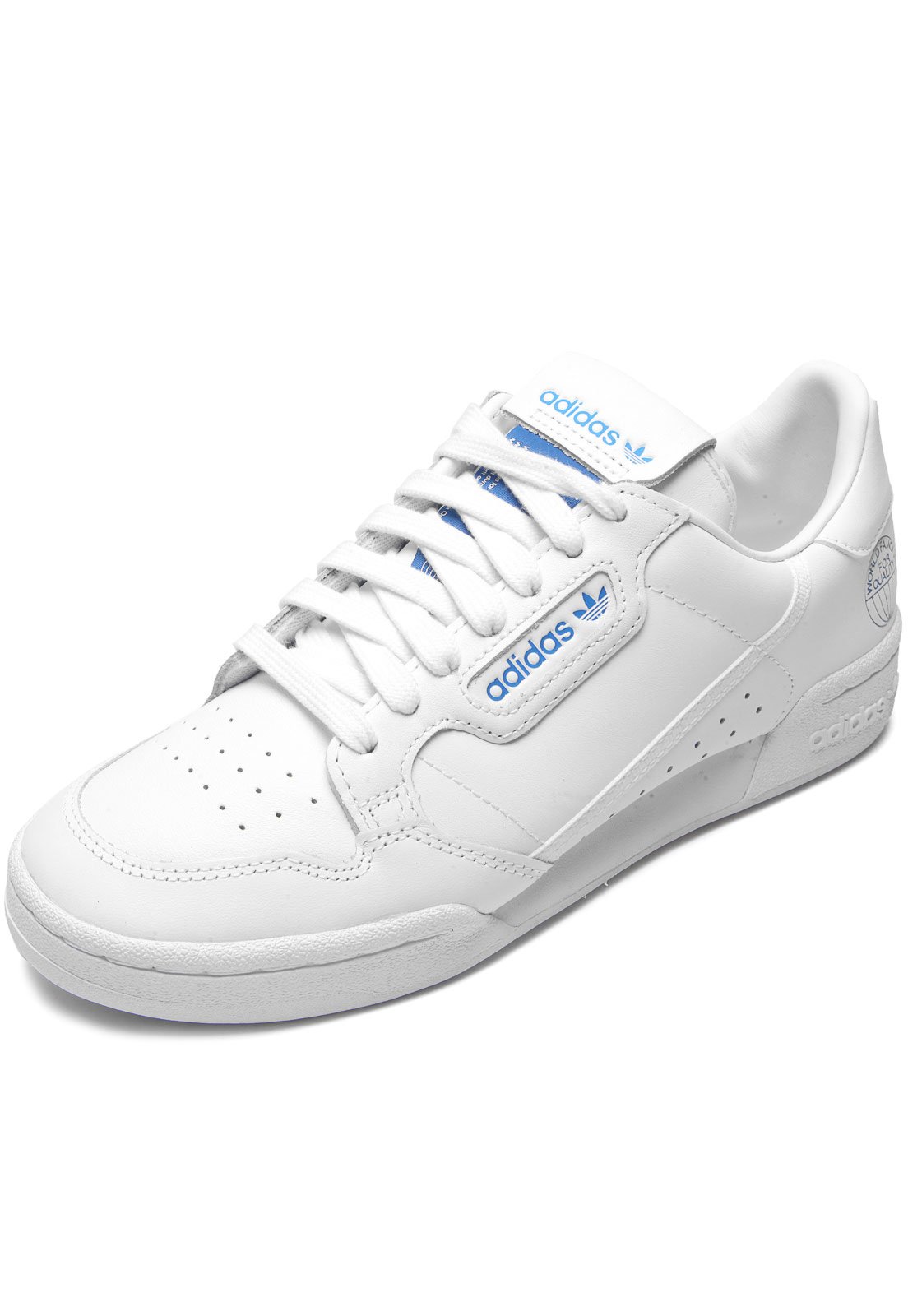 Adidas store couro branco