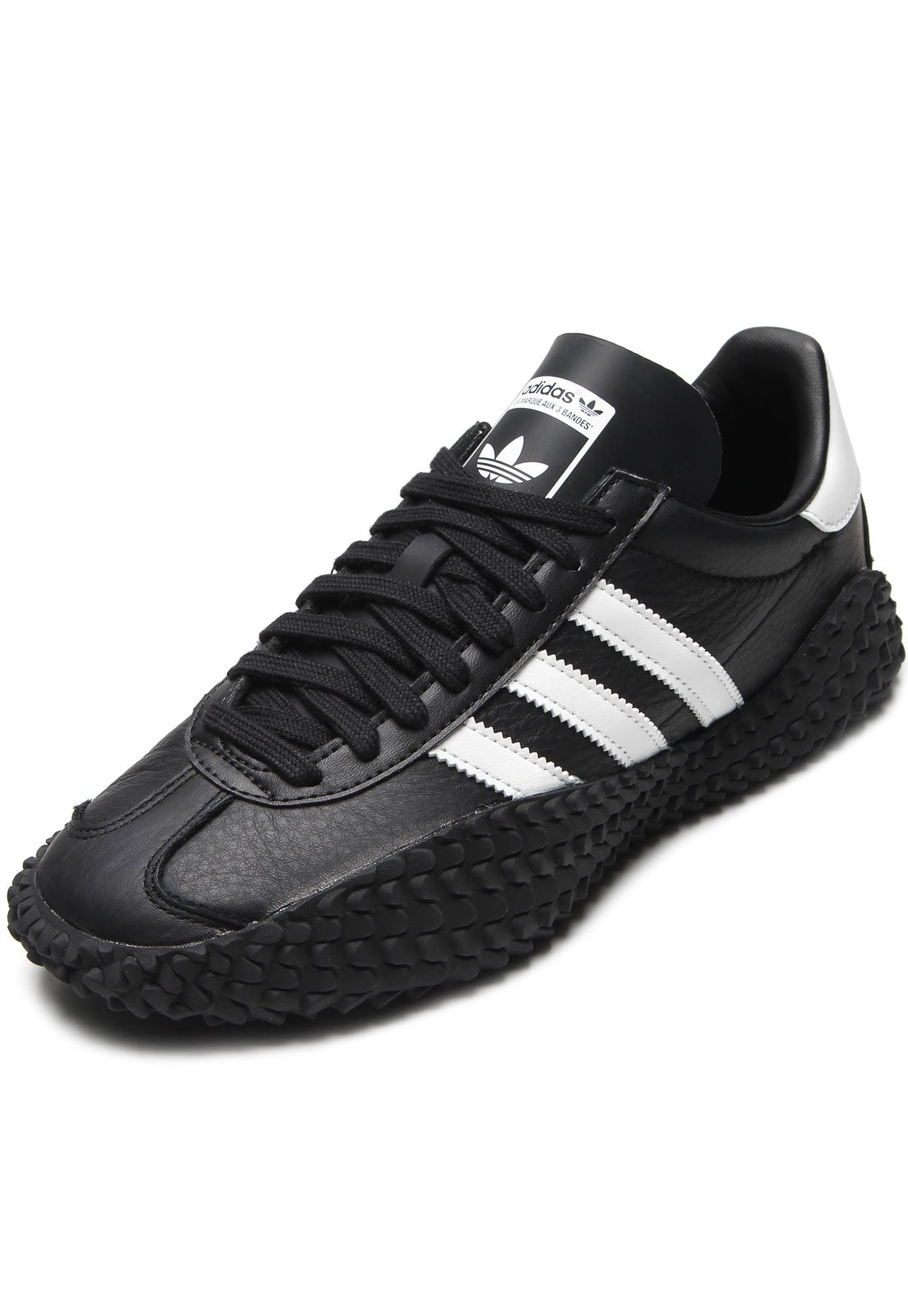 Tênis couro adidas outlet originals vrx mid preto