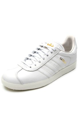 Adidas hot sale gazelle brancas