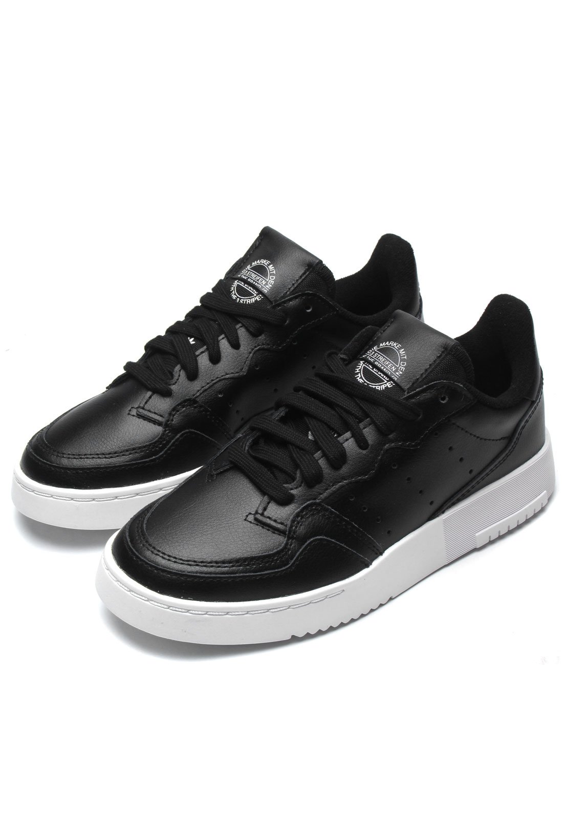 Tenis adidas hot sale masculino couro