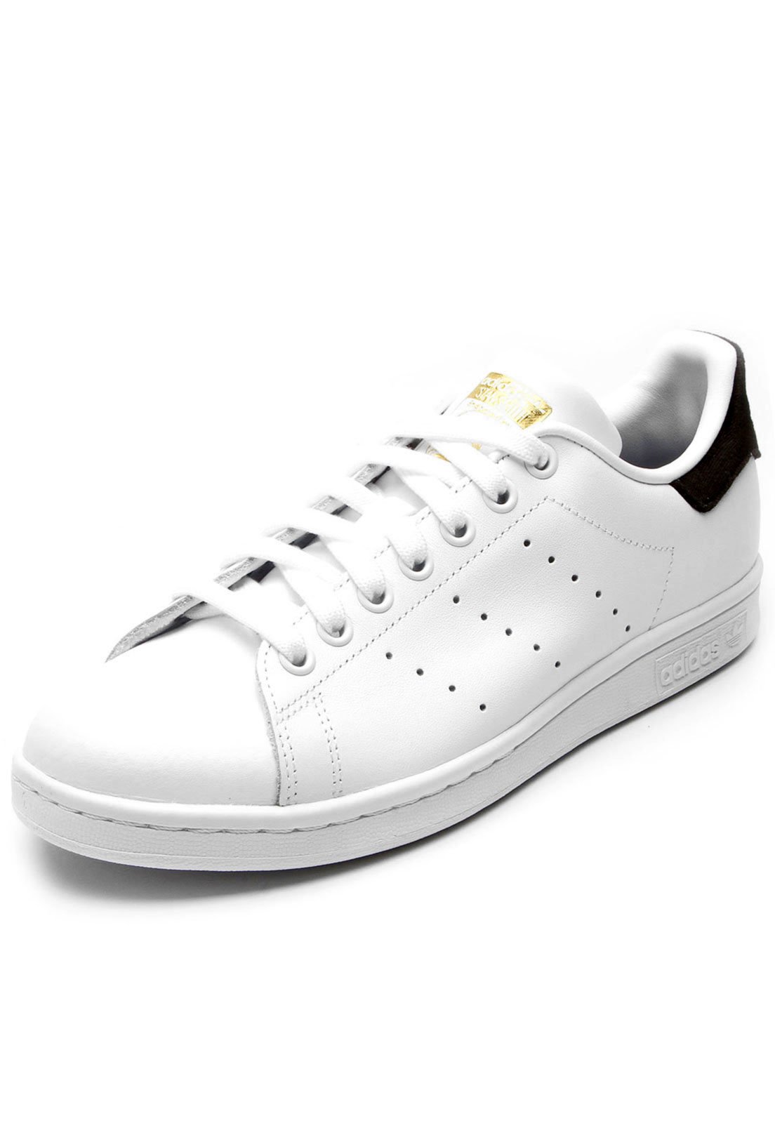 Adidas stan smith branco e clearance dourado