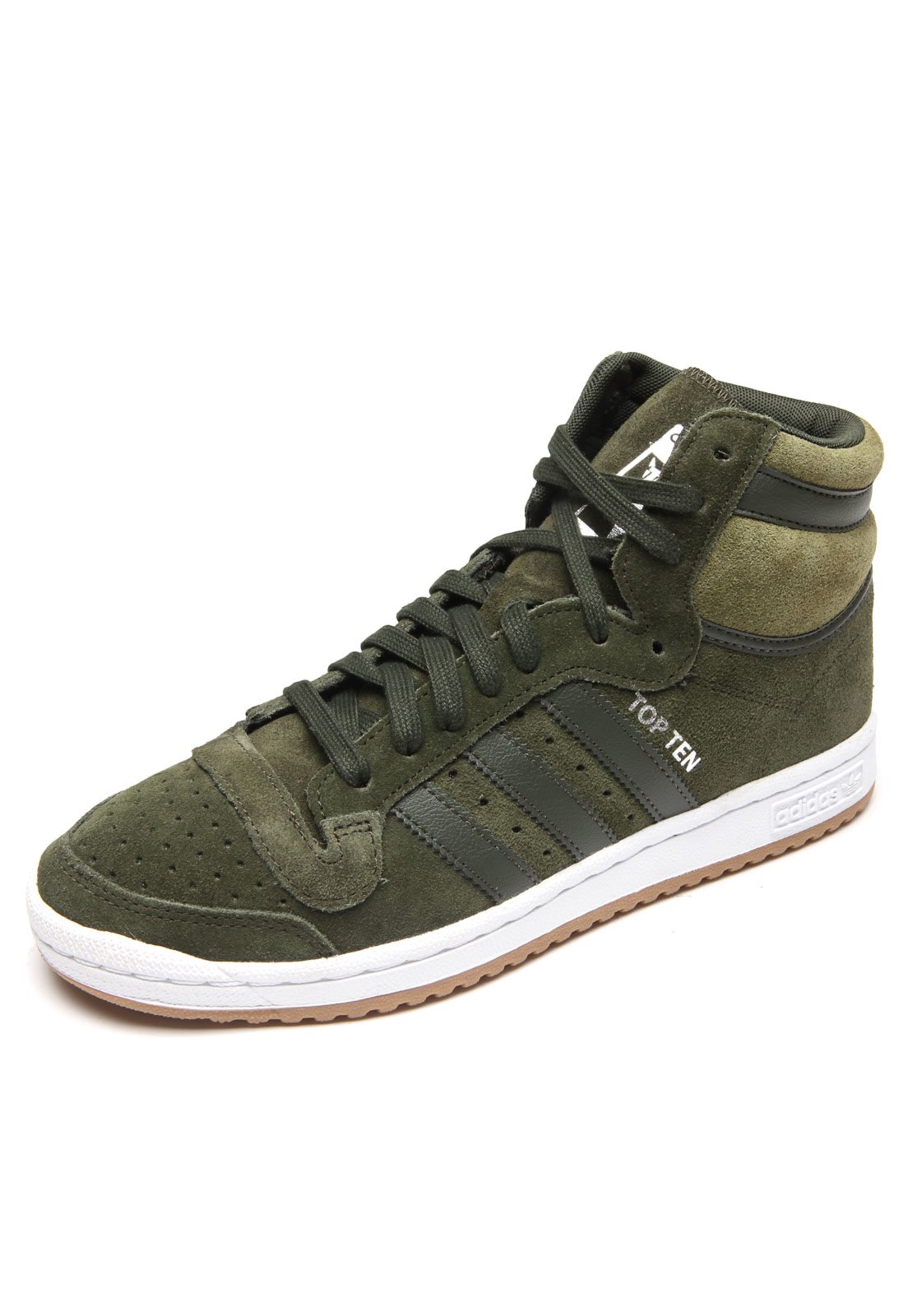 tenis adidas cano alto masculino