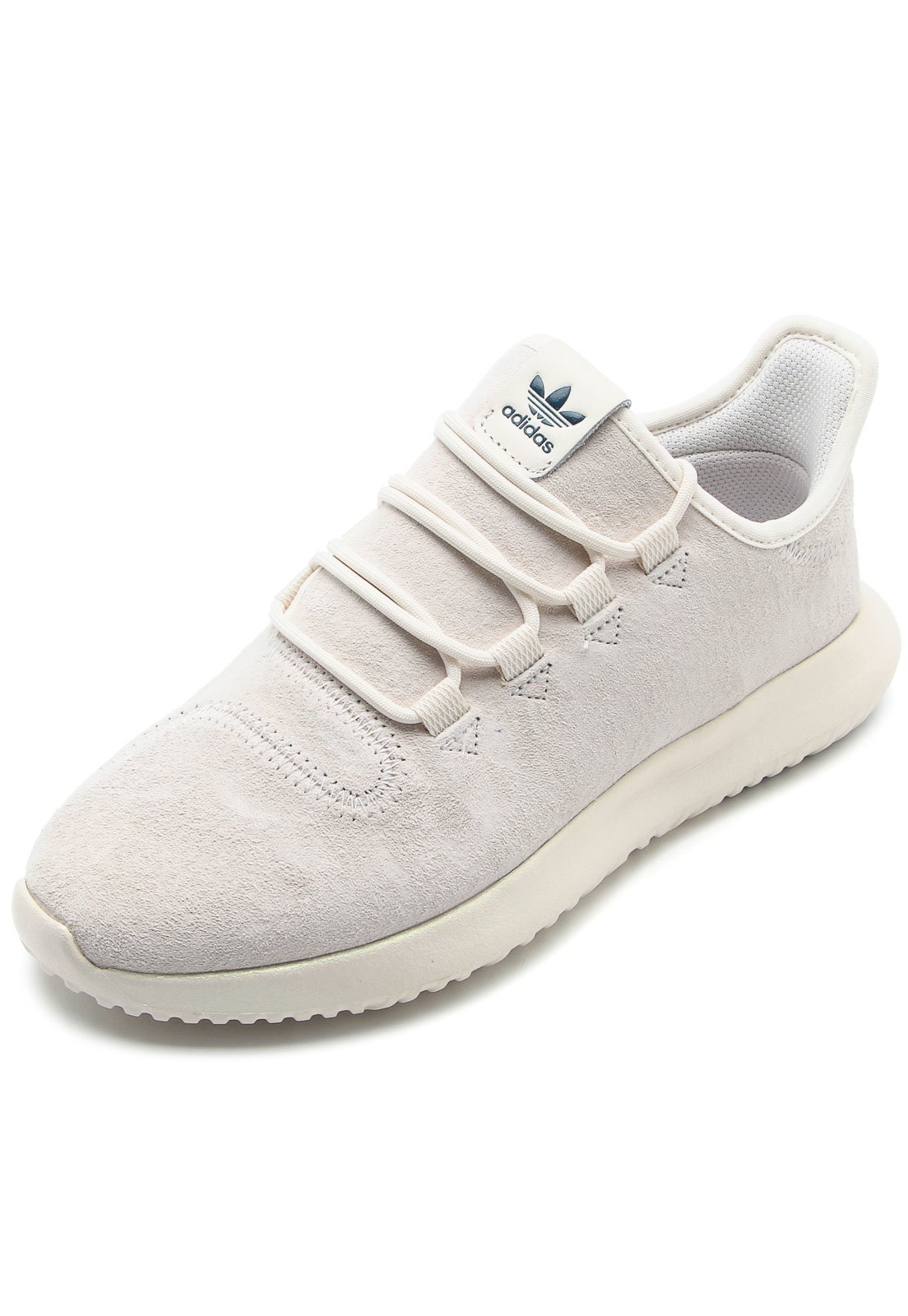 Tênis couro adidas 2025 originals tubular shadow off-white