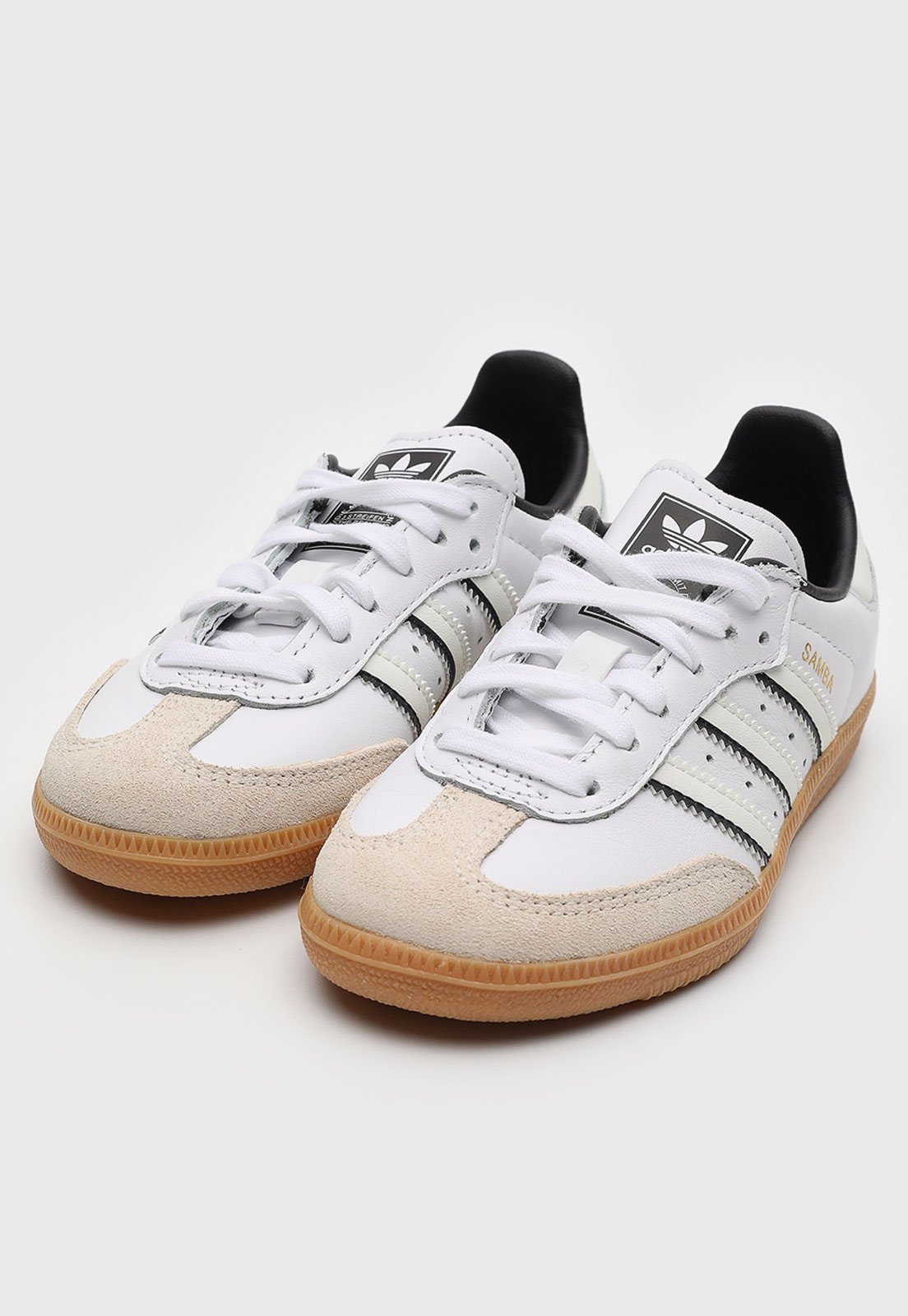 Tênis Infantil Adidas Originals Samba Og C Branco