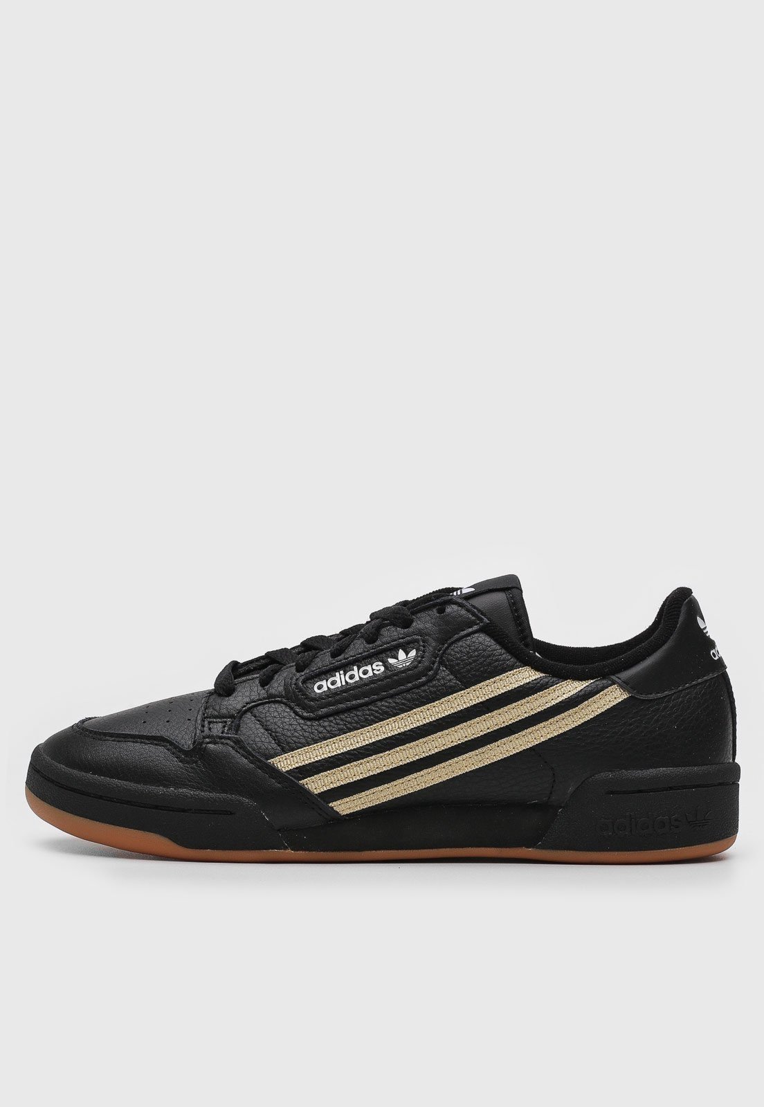 Adidas continental hot sale 80 preto