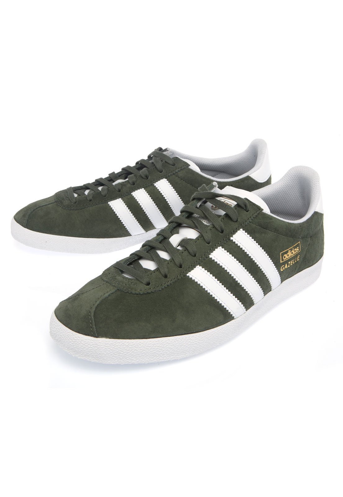 T nis adidas Originals Gazelle Og Verde Compre Agora Dafiti Brasil