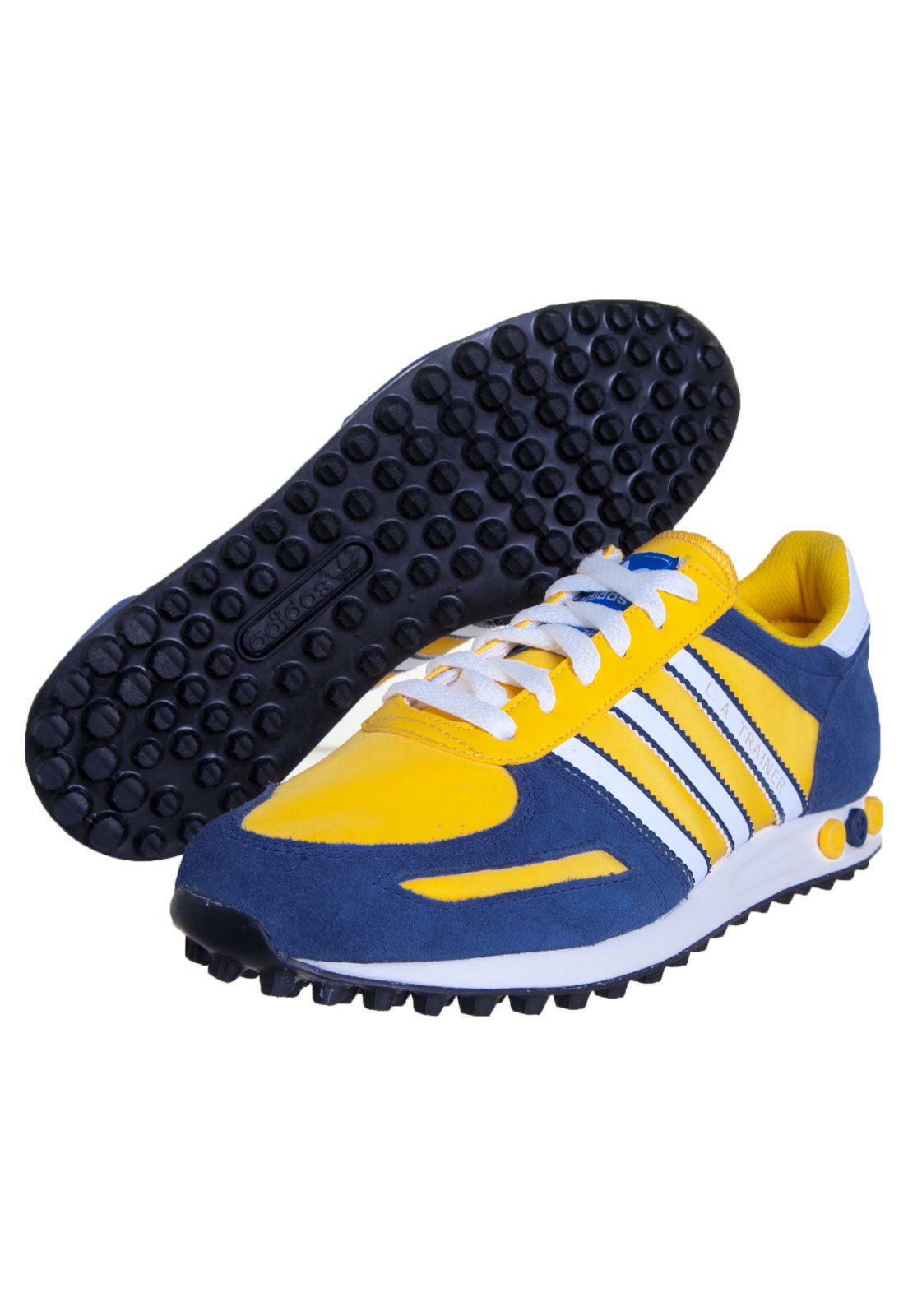 T nis adidas Originals La Trainer Azul Compre Agora Dafiti Brasil