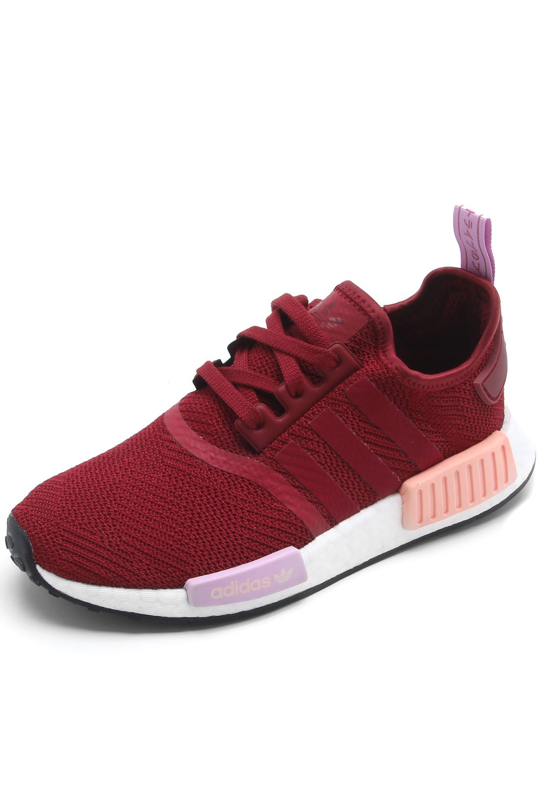 Tênis adidas originals sale nmd_r1 w vermelho