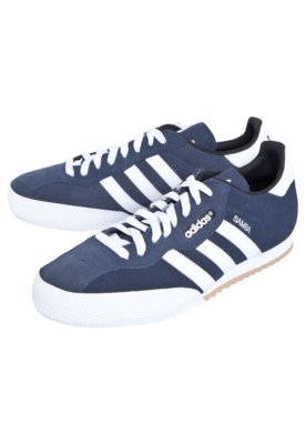 Adidas blue suede best sale samba