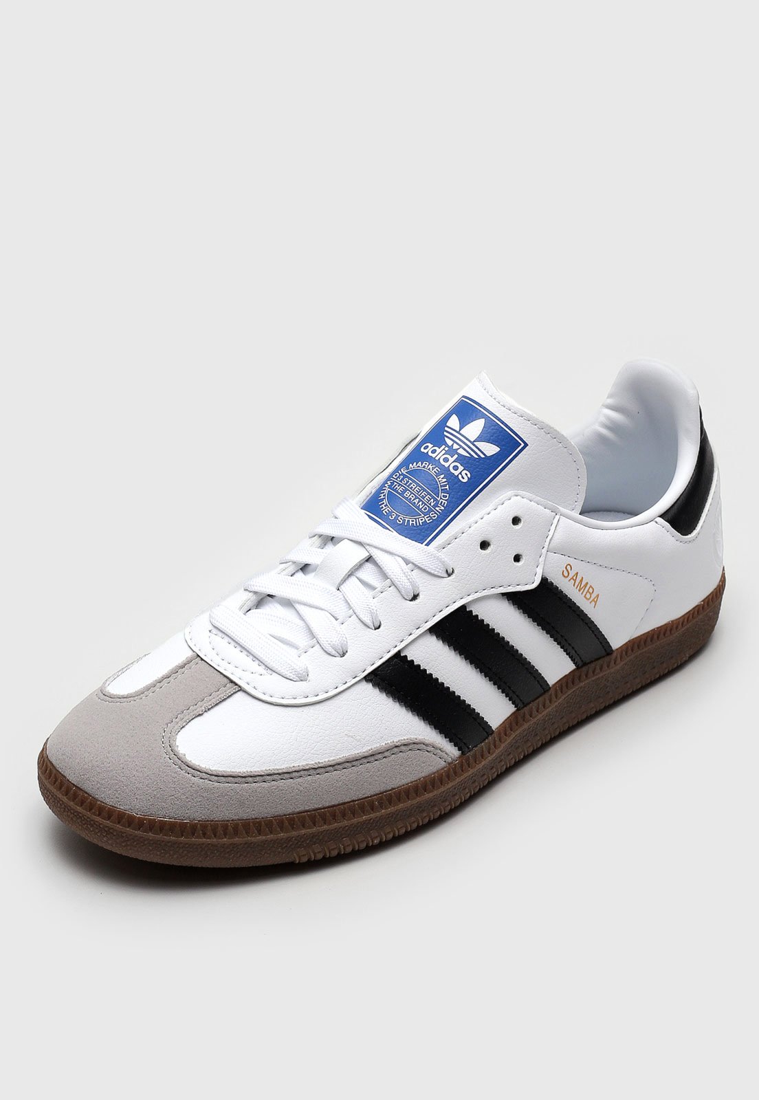 Adidas white best sale samba