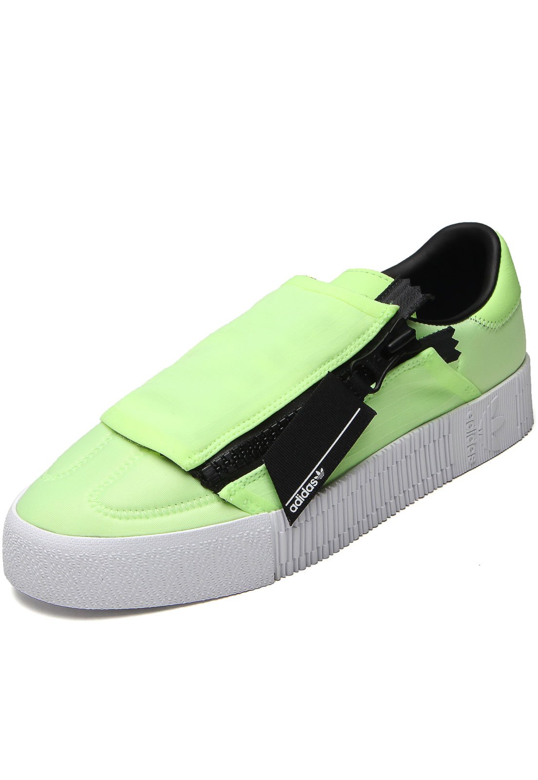 Tenis adidas hot sale verde neon