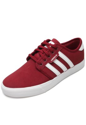 Tênis adidas Originals Seeley Vermelho Menor preço em Tênis adidas Originals Seeley Vermelho