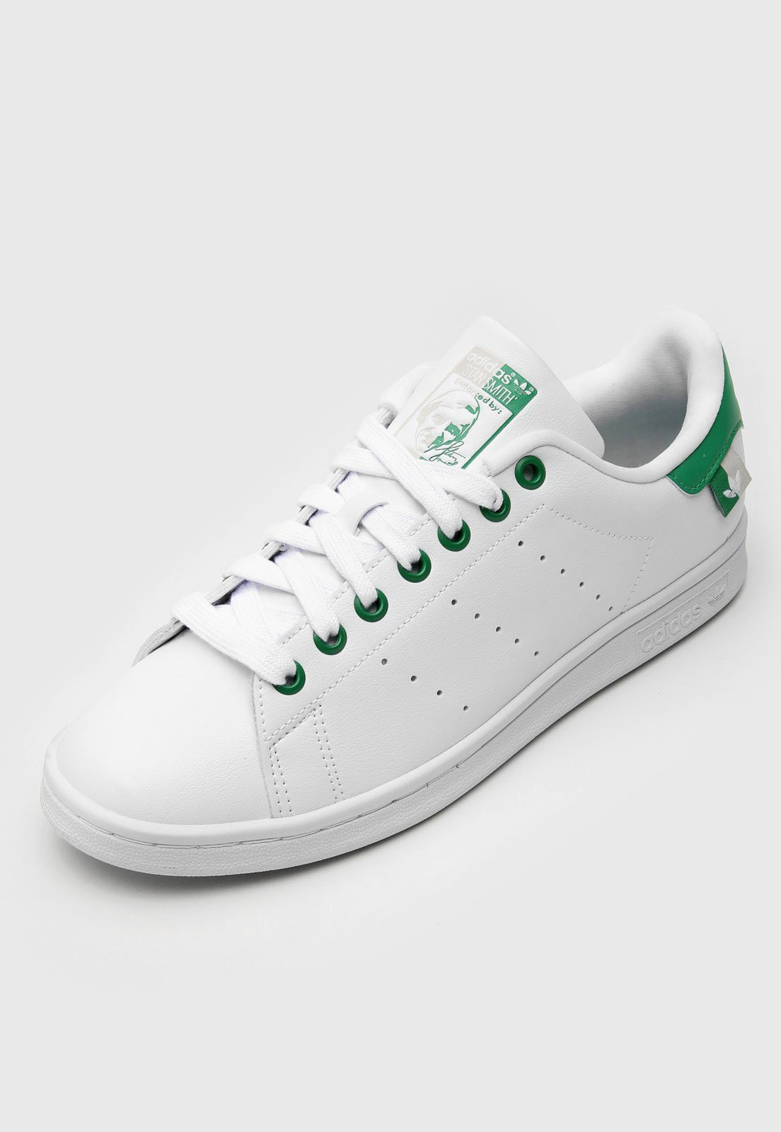 Adidas original stan smith on sale verte