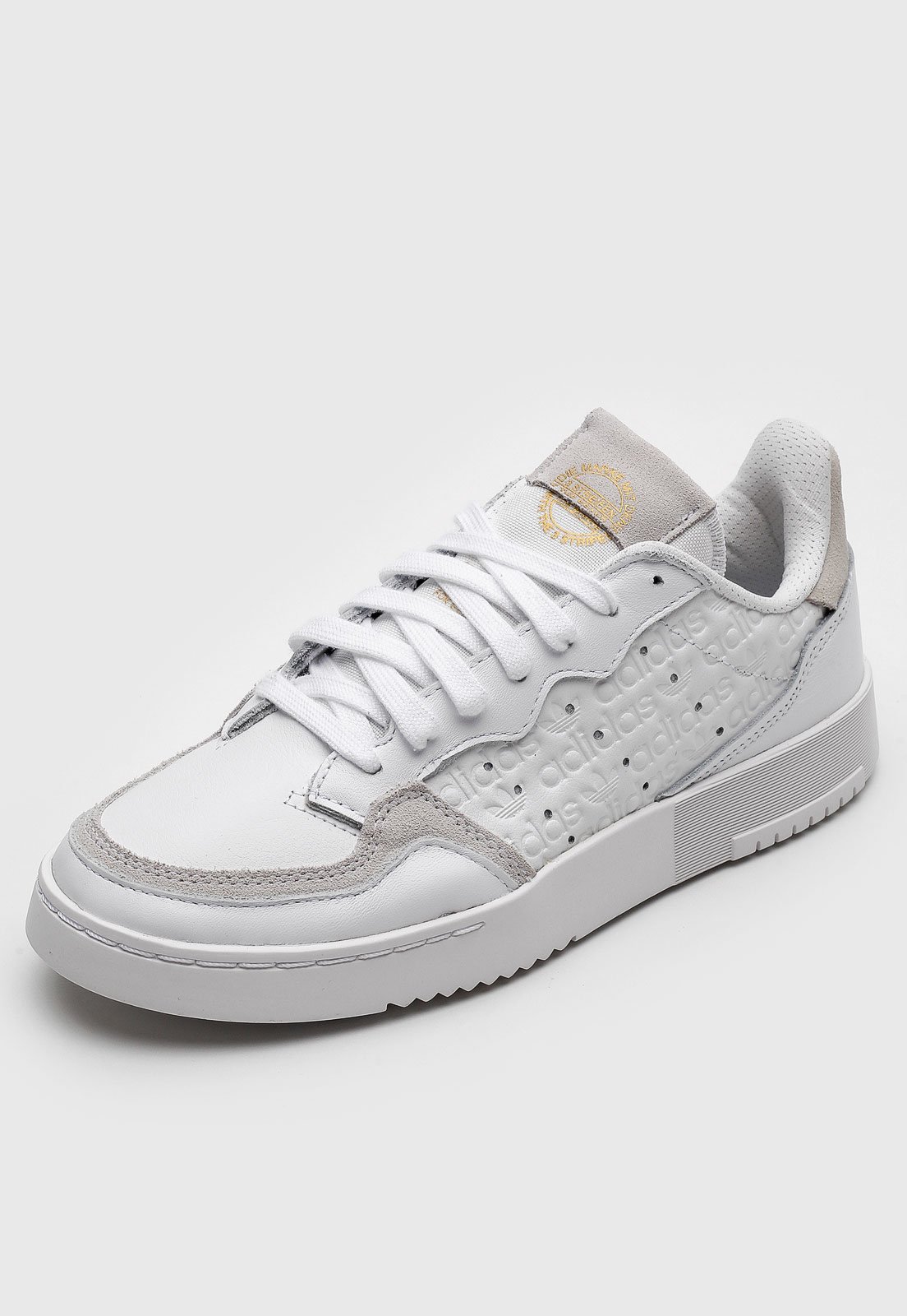 Adidas originals supercourt off hot sale white