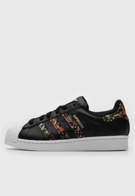 Adidas originals hot sale superstar preto