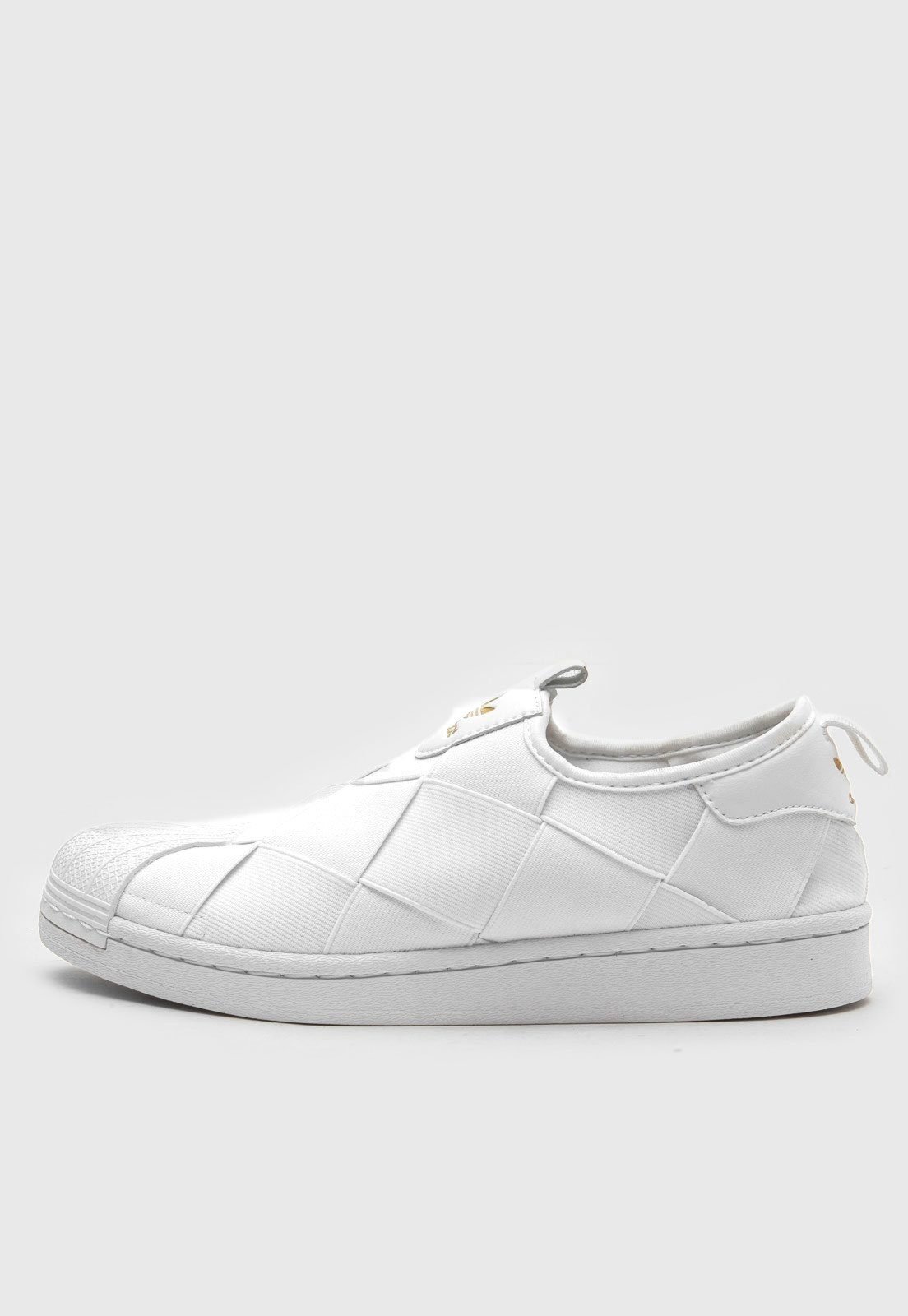 Adidas original superstar slip 2025 on blanc