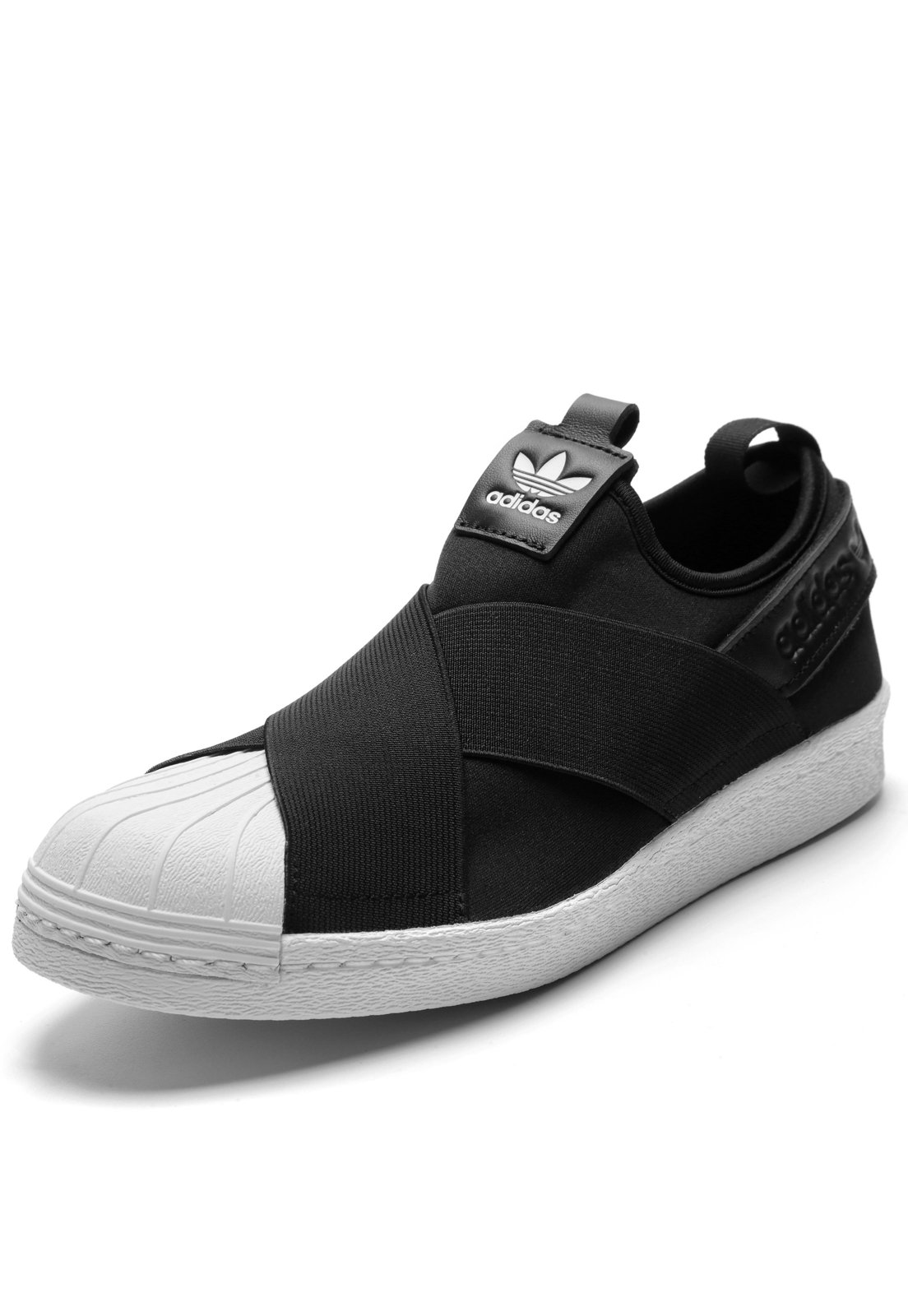 Adidas superstar discount slip on preto