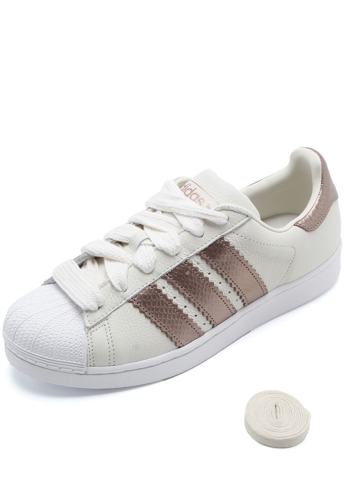 T锚nis adidas originals 2025 superstar w off-white