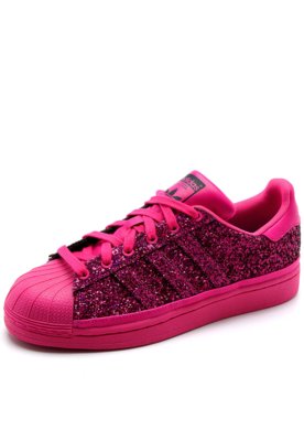 Adidas superstar rosa brillantini sale