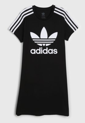 Vestido adidas Originals Infantil Adicolor Preto Compre Agora