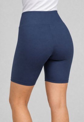 Bermuda Feminina adidas Performance Tr Basic Azul-marinho