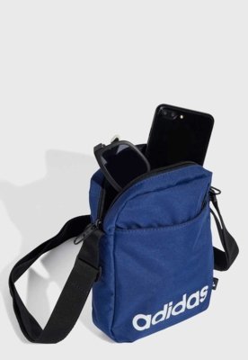 Bolsa Transversal adidas Performance Organizer Line Azul Marinho