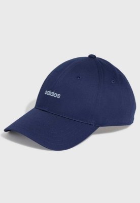 Boné adidas Performance Linear Emb Aba Curva Azul-marinho
