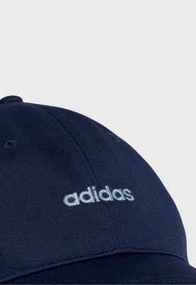 Boné adidas Performance Linear Emb Aba Curva Azul-marinho