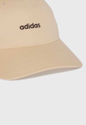 Boné adidas Performance Linear Emb Aba Curva Bege