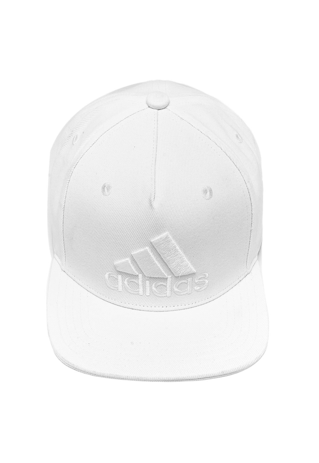 all white adidas snapback