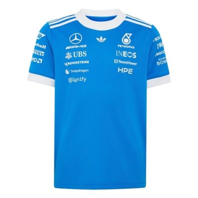 CAMISA MERCEDES - AMG PETRONAS F1 adidas Performance Azul