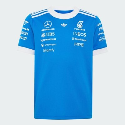 CAMISA MERCEDES - AMG PETRONAS F1 adidas Performance Azul