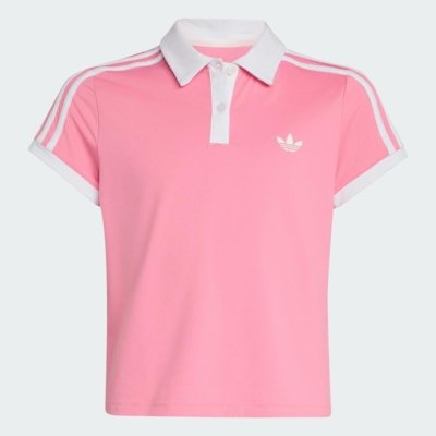 CAMISA POLO CLASSICS CLIMACOOL PARA GAROTAS adidas Performance Rosa