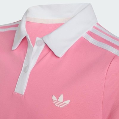 CAMISA POLO CLASSICS CLIMACOOL PARA GAROTAS adidas Performance Rosa